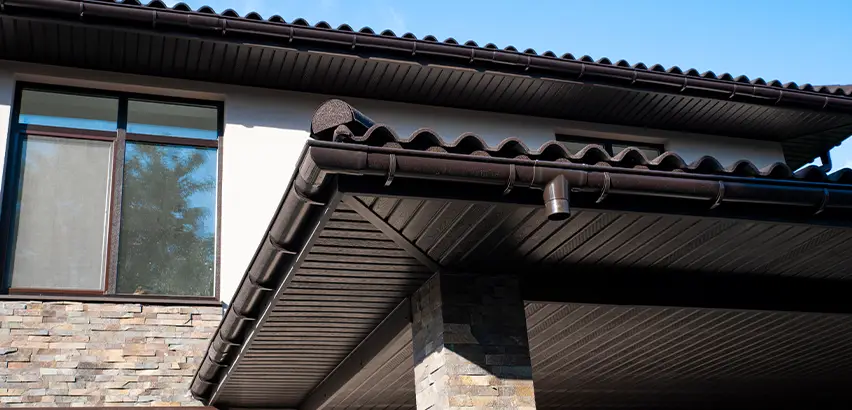 Soffit Fascia and Gutter Installation in Fox Island