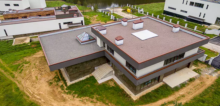 Flat Roof Repair in Fox Island