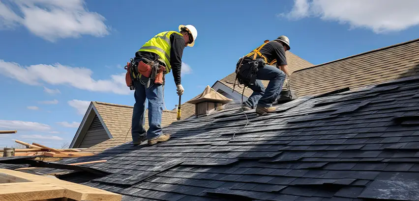 Shed Gutter Installation in Fox Island